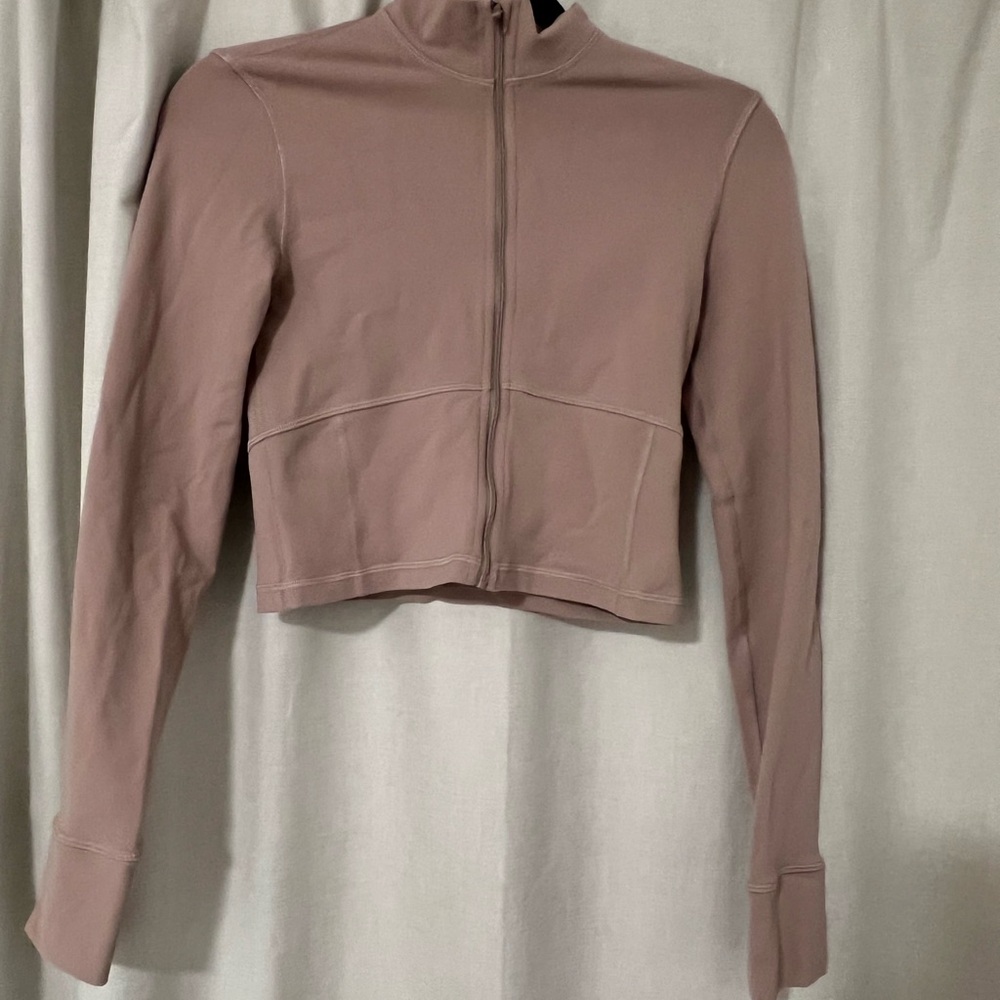 Aritzia TNA Cropped Zip Up Jacket
